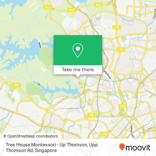 Tree House Montessori - Up Thomson, Upp Thomson Rd map