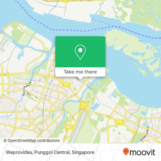 Weprovideu, Punggol Central map