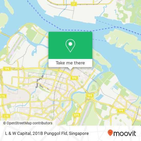 L & W Capital, 201B Punggol Fld map