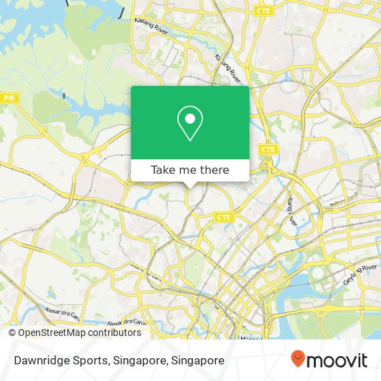 Dawnridge Sports, Singapore map