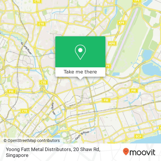 Yoong Fatt Metal Distributors, 20 Shaw Rd地图