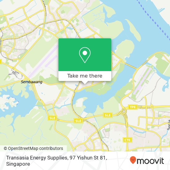 Transasia Energy Supplies, 97 Yishun St 81 map