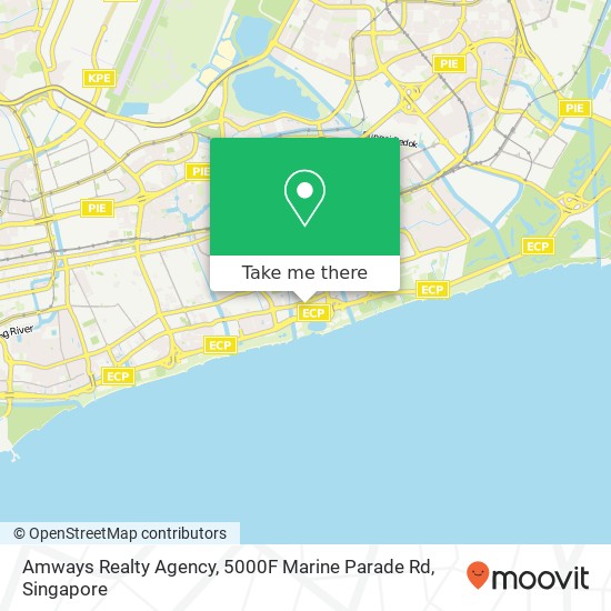 Amways Realty Agency, 5000F Marine Parade Rd map