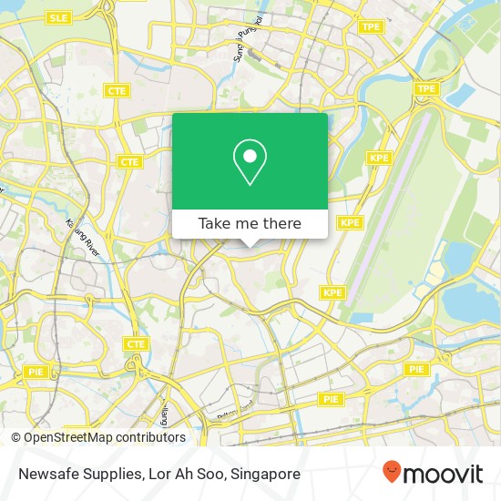 Newsafe Supplies, Lor Ah Soo map