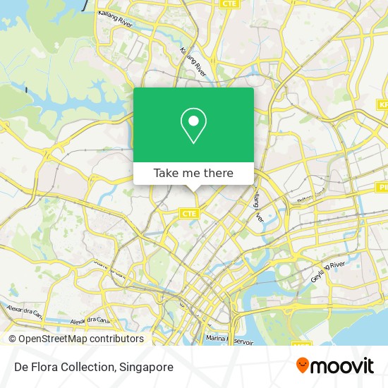 De Flora Collection地图