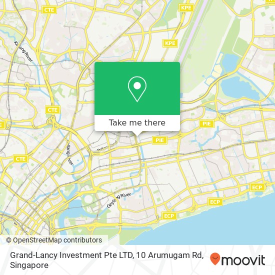 Grand-Lancy Investment Pte LTD, 10 Arumugam Rd map