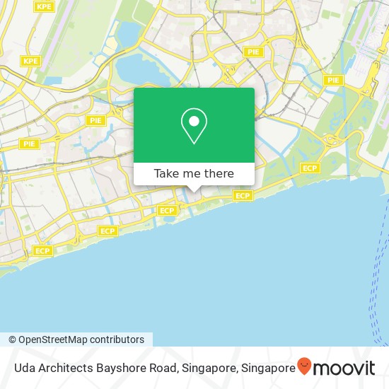 Uda Architects Bayshore Road, Singapore地图