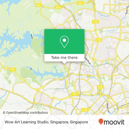 Wow Art Learning Studio, Singapore map