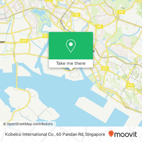 Kobelco International Co., 60 Pandan Rd map