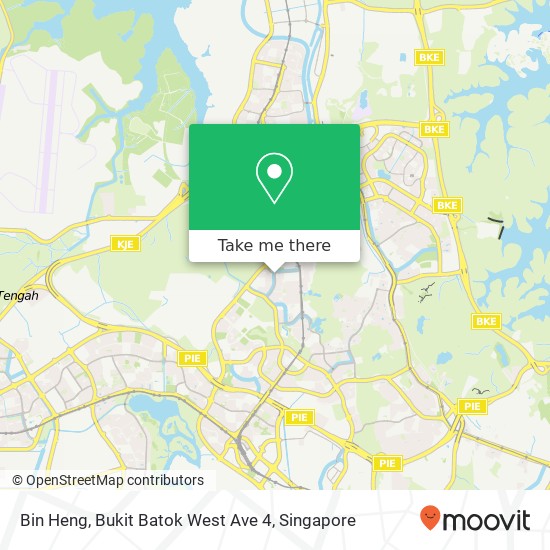 Bin Heng, Bukit Batok West Ave 4 map