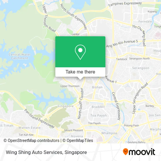 Wing Shing Auto Services map