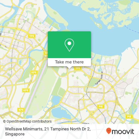 Wellsave Minimarts, 21 Tampines North Dr 2 map
