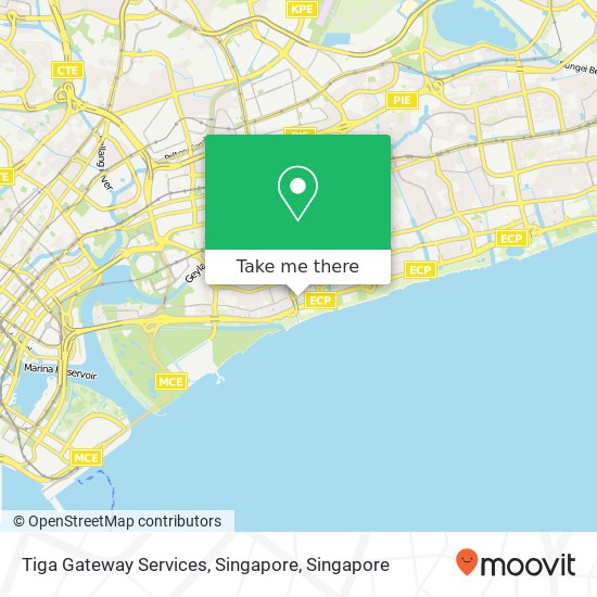 Tiga Gateway Services, Singapore map