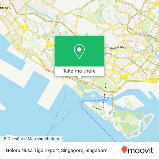 Gelora Nusa Tiga Export, Singapore map