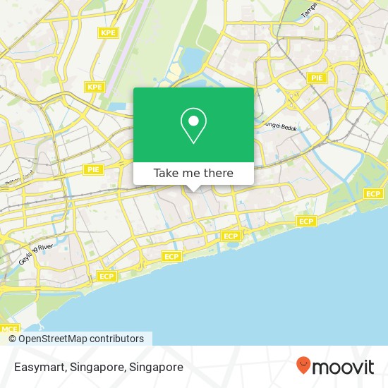 Easymart, Singapore map