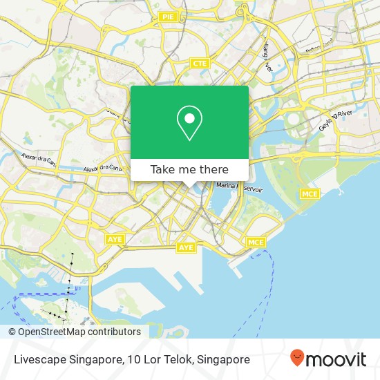 Livescape Singapore, 10 Lor Telok地图