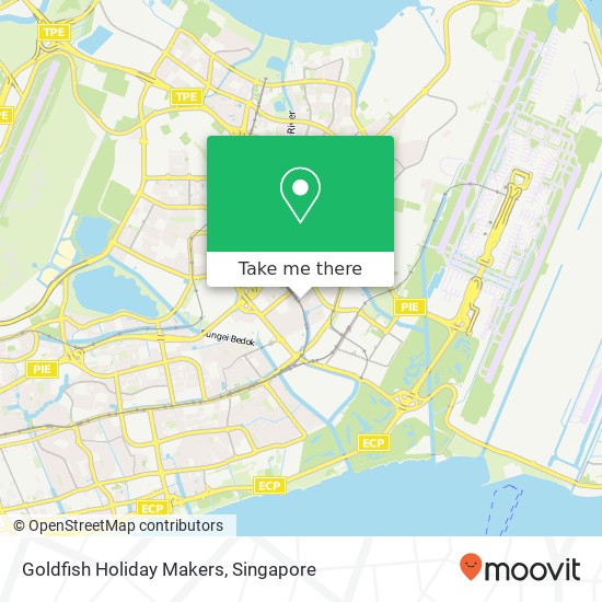 Goldfish Holiday Makers map