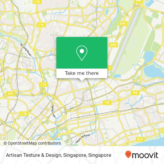 Artisan Texture & Design, Singapore map