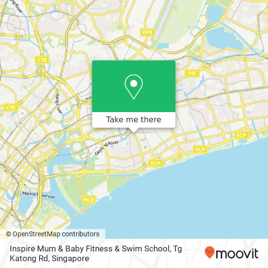 Inspire Mum & Baby Fitness & Swim School, Tg Katong Rd地图