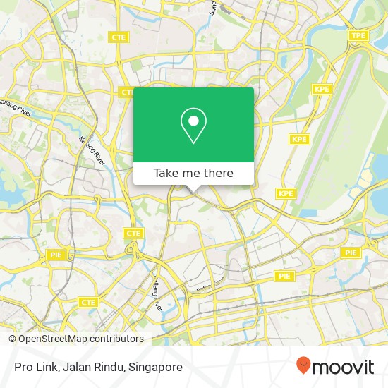 Pro Link, Jalan Rindu map