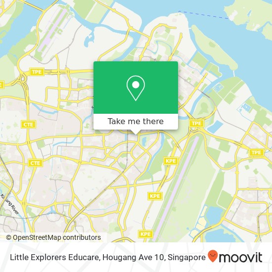 Little Explorers Educare, Hougang Ave 10 map