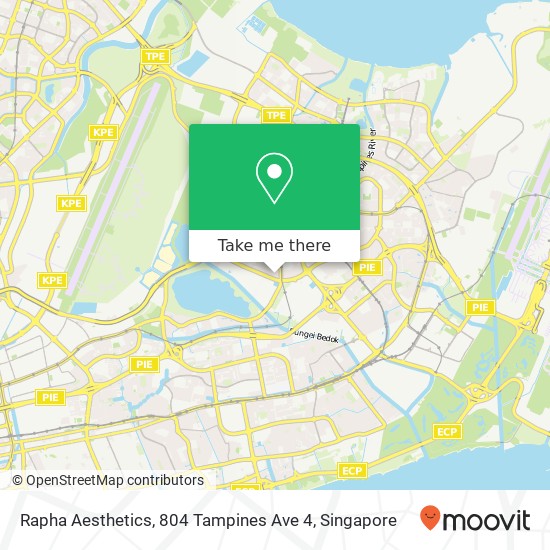 Rapha Aesthetics, 804 Tampines Ave 4 map