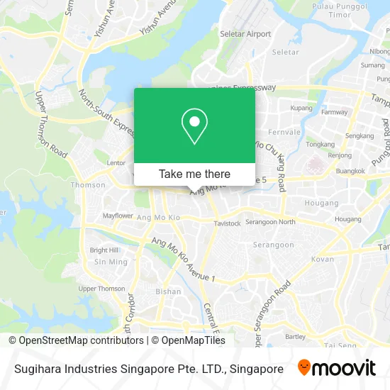 Sugihara Industries Singapore Pte. LTD. map