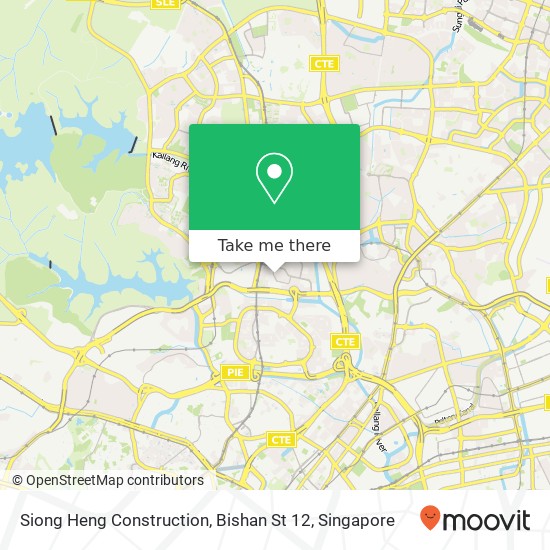 Siong Heng Construction, Bishan St 12地图