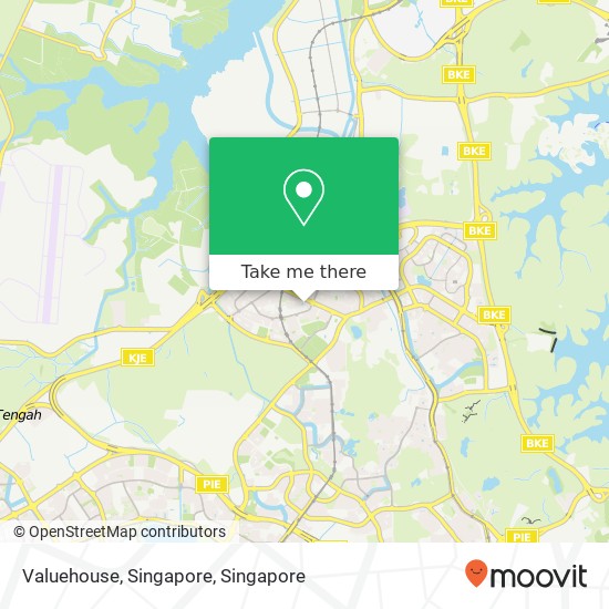 Valuehouse, Singapore map