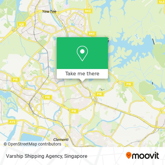 Varship Shipping Agency map