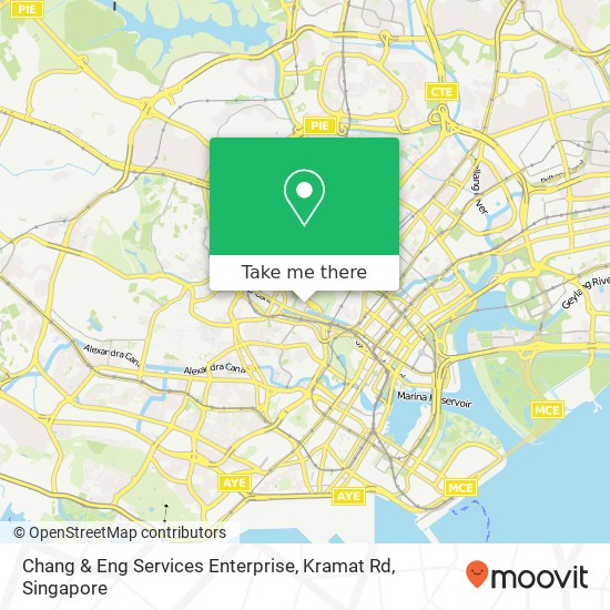 Chang & Eng Services Enterprise, Kramat Rd地图