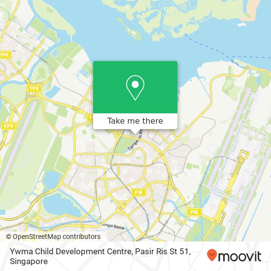 Ywma Child Development Centre, Pasir Ris St 51 map