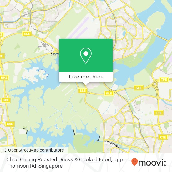 Choo Chiang Roasted Ducks & Cooked Food, Upp Thomson Rd map