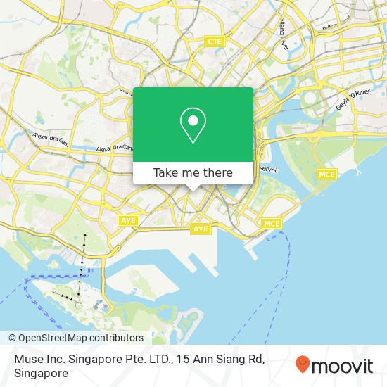 Muse Inc. Singapore Pte. LTD., 15 Ann Siang Rd地图