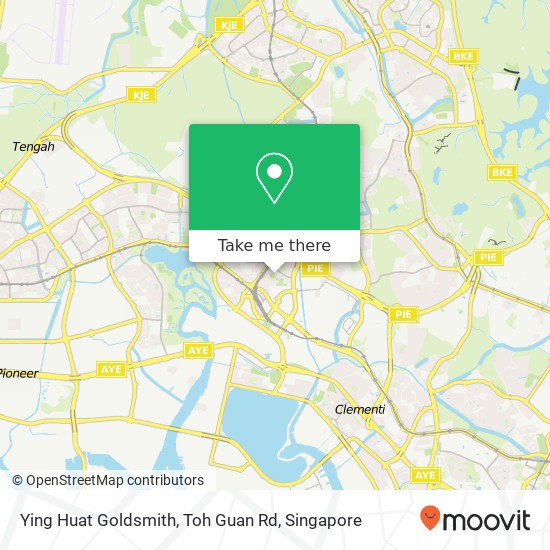 Ying Huat Goldsmith, Toh Guan Rd地图