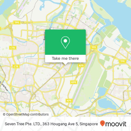 Seven Tree Pte. LTD., 363 Hougang Ave 5 map