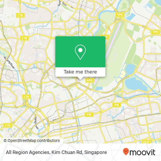 All Region Agencies, Kim Chuan Rd地图