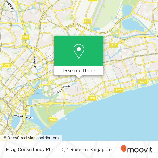 I-Tag Consultancy Pte. LTD., 1 Rose Ln map