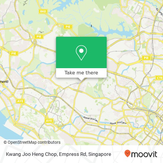 Kwang Joo Heng Chop, Empress Rd map