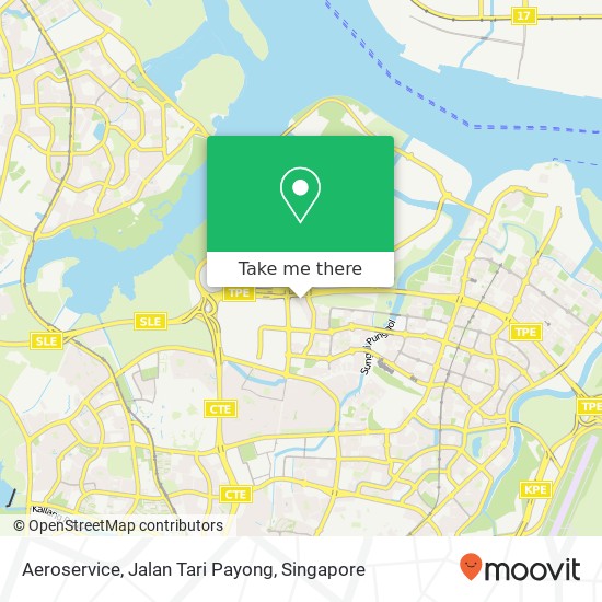 Aeroservice, Jalan Tari Payong map