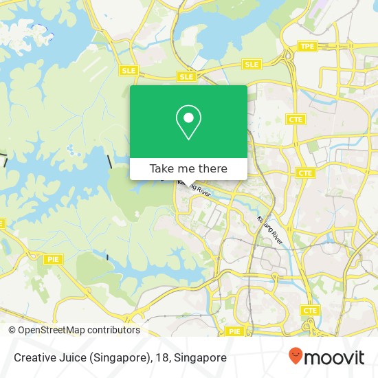 Creative Juice (Singapore), 18地图