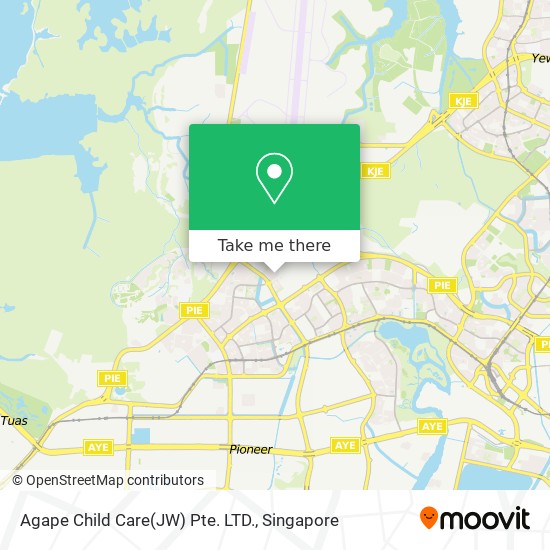 Agape Child Care(JW) Pte. LTD. map