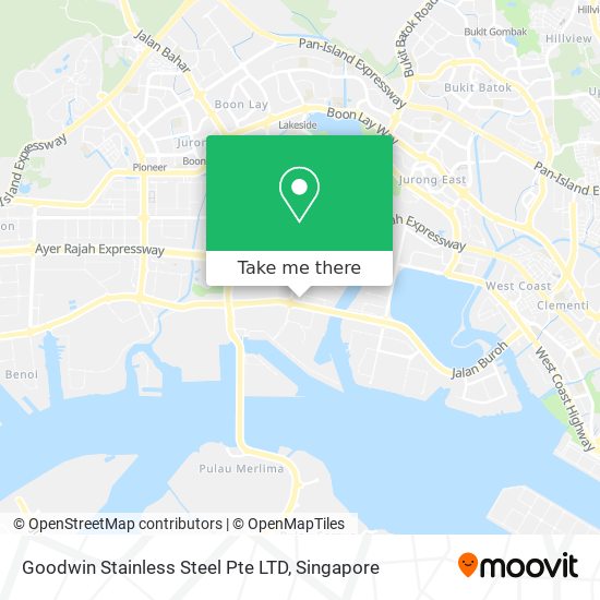 Goodwin Stainless Steel Pte LTD map