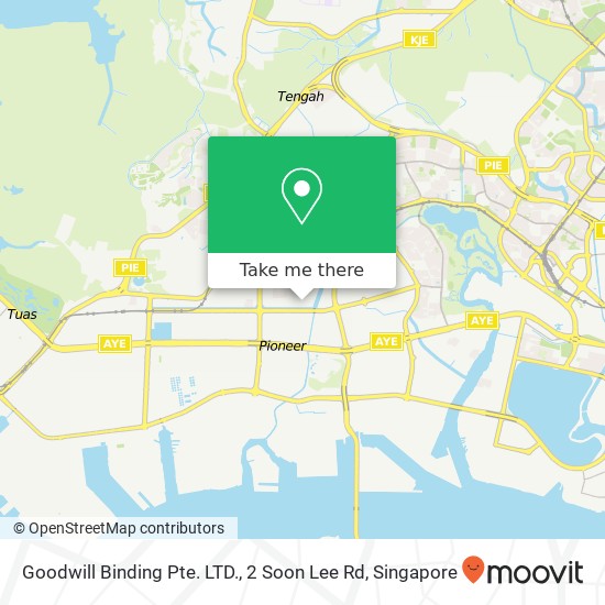 Goodwill Binding Pte. LTD., 2 Soon Lee Rd map