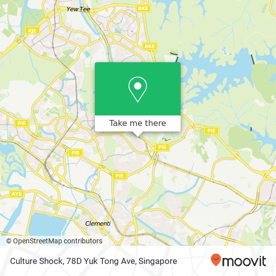 Culture Shock, 78D Yuk Tong Ave map