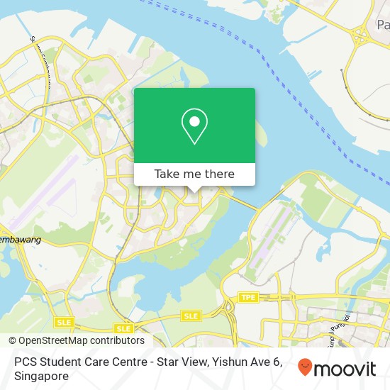 PCS Student Care Centre - Star View, Yishun Ave 6 map