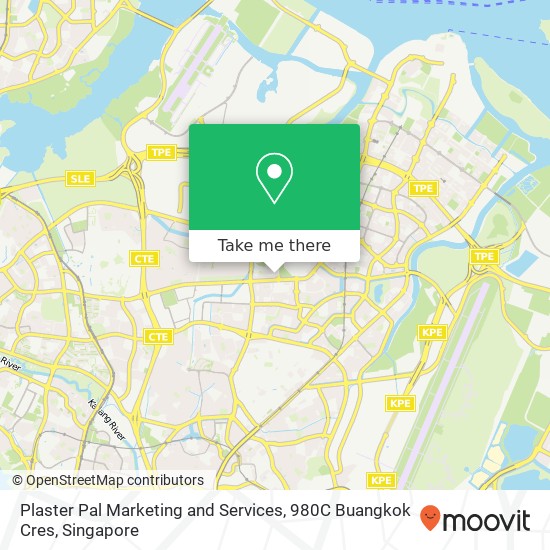 Plaster Pal Marketing and Services, 980C Buangkok Cres map