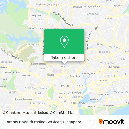 Tommy Boyz Plumbing Services map