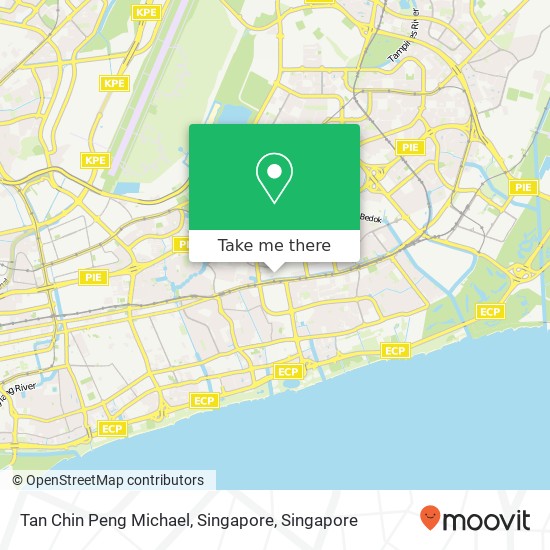 Tan Chin Peng Michael, Singapore map