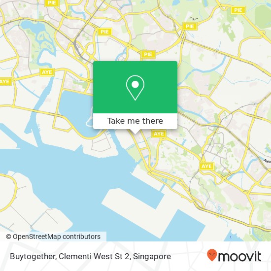 Buytogether, Clementi West St 2 map